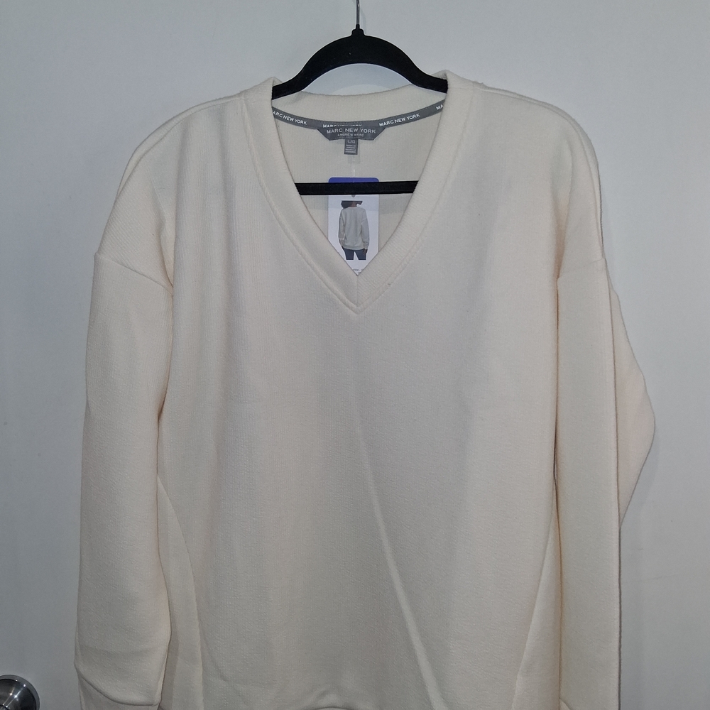 Marc New York Women's Cream Sweater